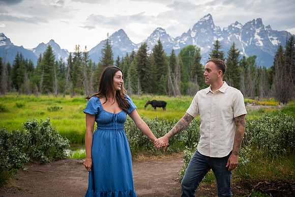 Jackson Hole Engagement Session