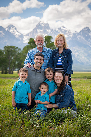 Jackson Hole Family Portrait Photographer