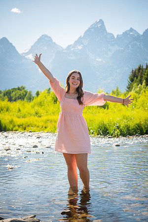 Jackson Hole Senior Portrait Photographer