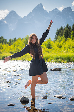 Jackson Hole Senior Portrait Photographer