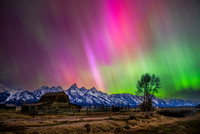 Northern Lights above the Grand Tetons #4