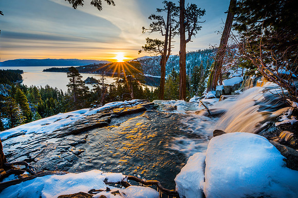 Sunrise Eagle Falls