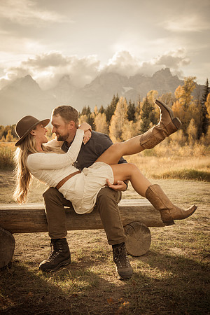 Jackson Hole Engagement Session