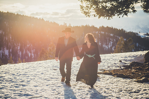 Jackson Hole Engagement Session