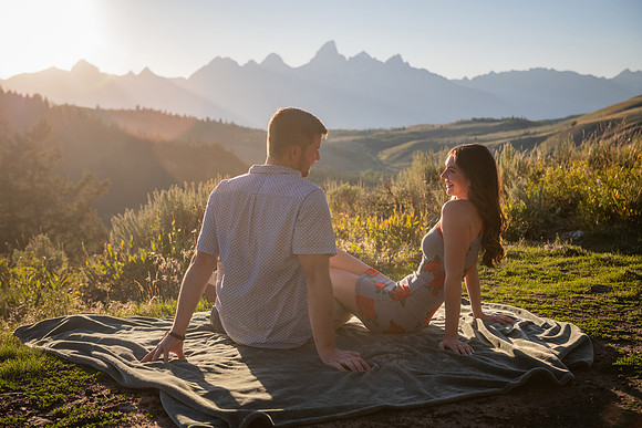 Jackson Hole Engagement Session