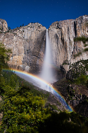 Moonbow Upper Yosemite Falls