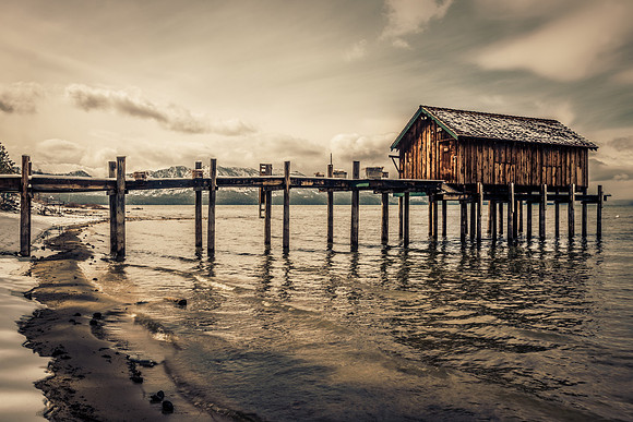 Lake Tahoe Dock, South Lake Tahoe.