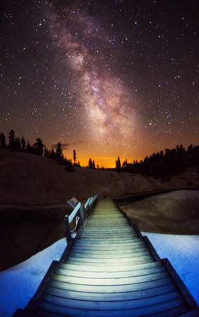 Lassen Milky Way Boardwalk