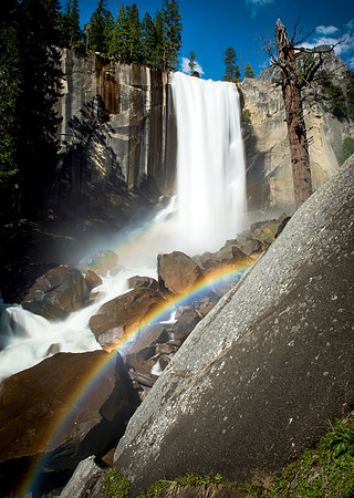 Rainbow at Vernal Falls