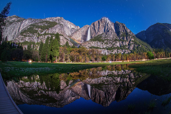 Upper Yosemite Falls Moonbow
