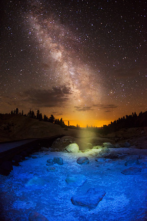 Lassen Milky Way Blacklight & Sulphur Vent