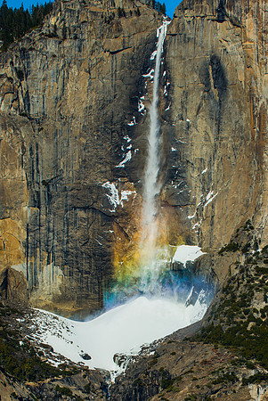 Yosemite Falls Rainbow