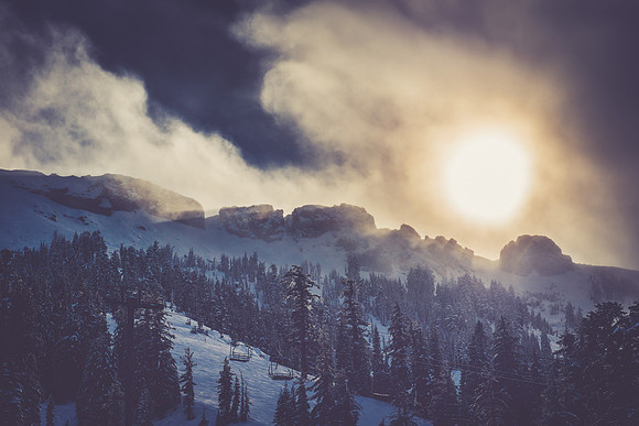 Kirkwood Clearing Storm