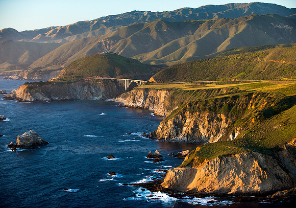 Aerial View of Bixby Bridge