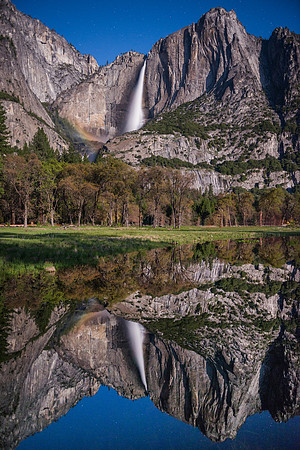 Upper Yosemite Falls Moonbow #3