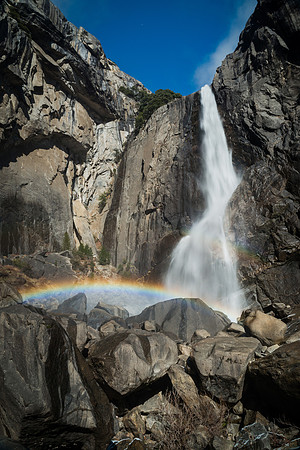 Rainbow, Lower Yosemite Falls #2