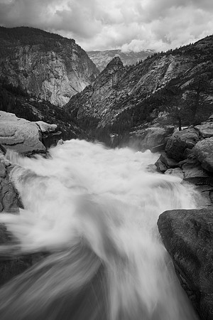 Rapids above Nevada Falls