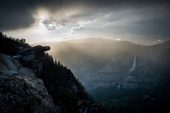 Dramatic Sunset Glacier Point #1