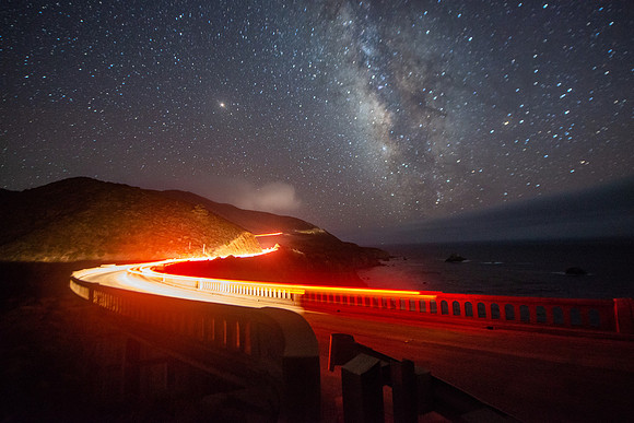 Milky Way Bixby Bridge, Big Sur #4