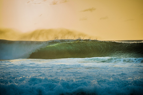 Wave Sunset Pipeline #1