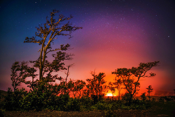 Kilauea Silhouette