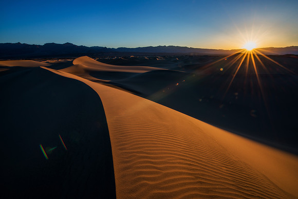 Sunrise Mesquite Sand Dunes, Death Valley #1
