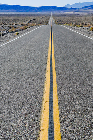 Long Empty Road, Death Valley